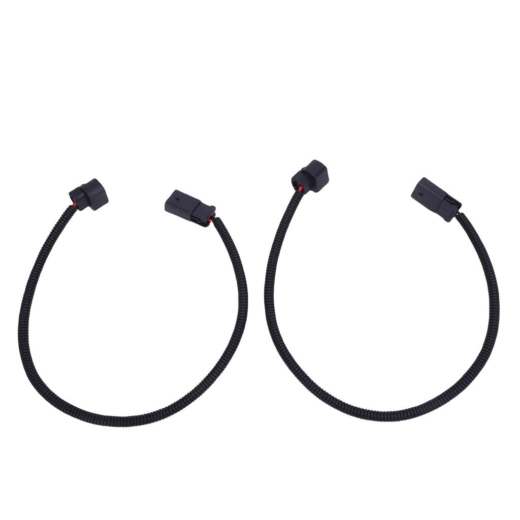 2PCS Fog Light 18in Extension Wire Harness Flexible Fog Lamp Extension Cords Connector Replacement