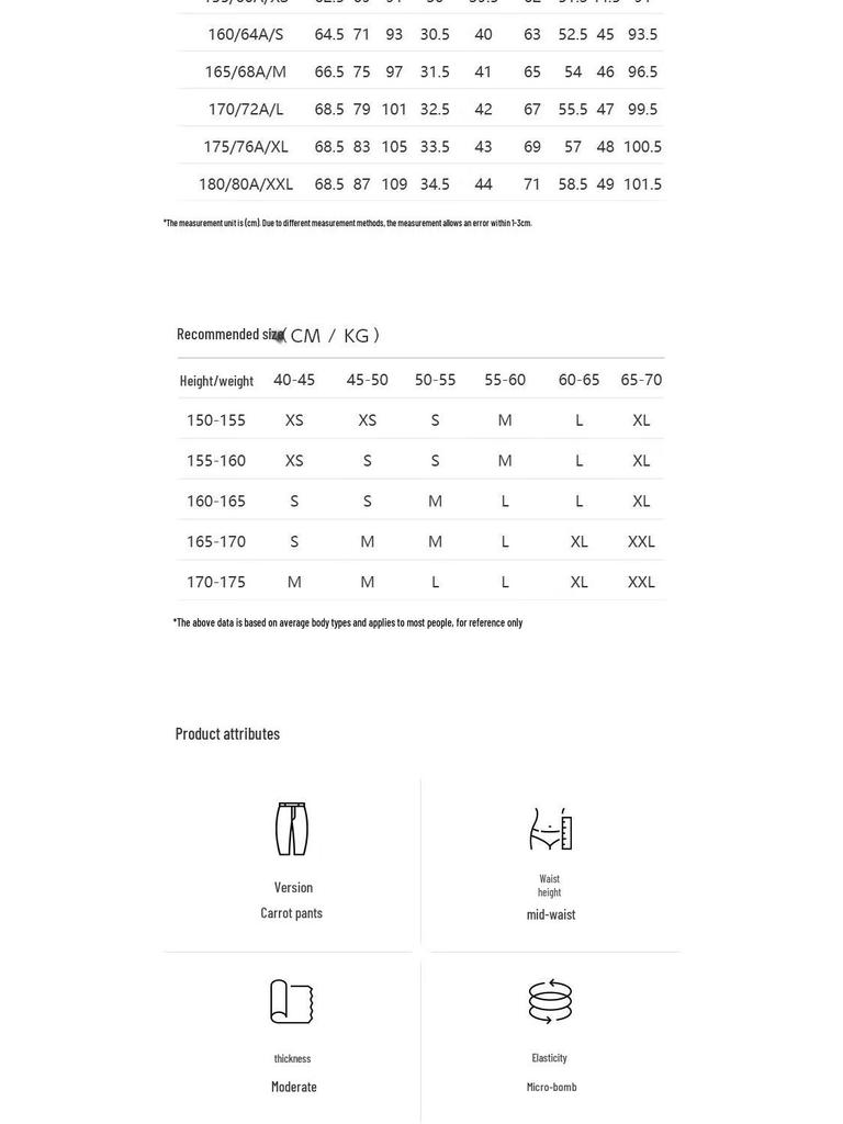 Veromoda Women's 2025 Fall/Winter Pleated Carrot Pants