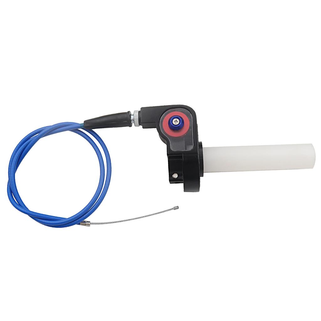 Alconstar Racing Aluminum Handle Throttle Grip Hand Grips 1/4 Quick Twist Gas Throttle Settle With Throttle Cable For KT CRF