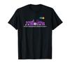 8-Bit Cartoon Triumph TR3 TR 3 British Purple Auto Racing T-Shirt