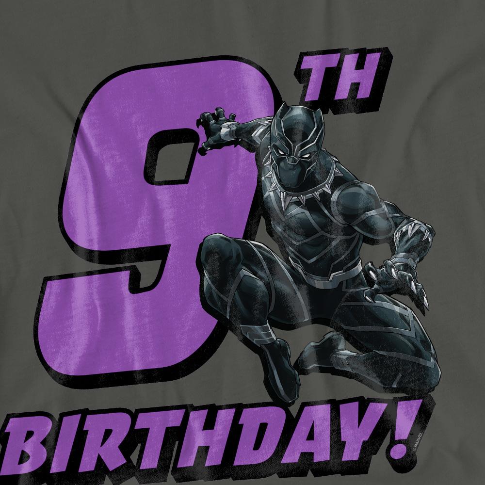 Black Panther: Wakanda Forever Womens/Ladies 9th Birthday T-Shirt