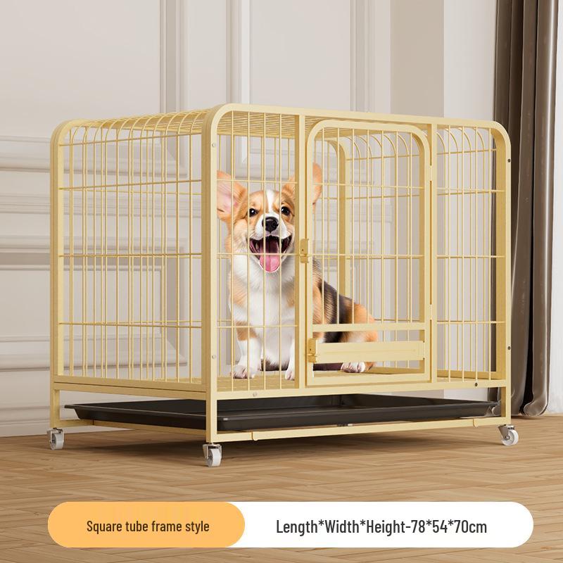 Large Indoor Dog Kennel for Golden Retrievers and Labradors