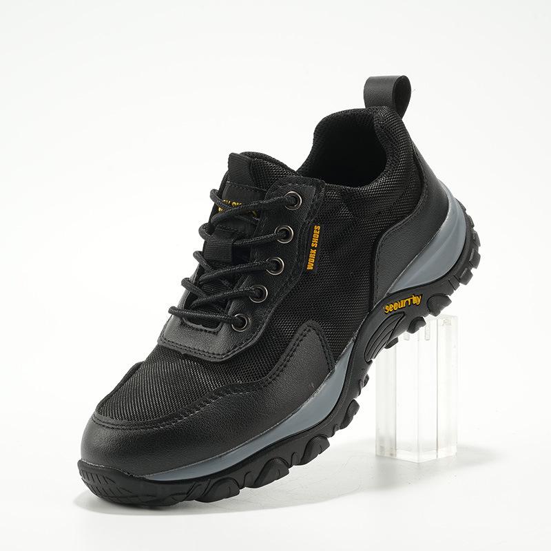 

Men s Lightweight Safety Shoes: Breathable, Anti-Smash, Anti-Puncture, Steel Toe, for Electricians and Construction Sites