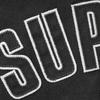 Supreme Reflective Arc Hooded Work Jacket Black