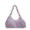 Nyl Solid Color Zipper Large Capacity Simple Hobos Shoulder Bags 2026 High Quality Daily Commute Casual Ccise Crossbody Bags
