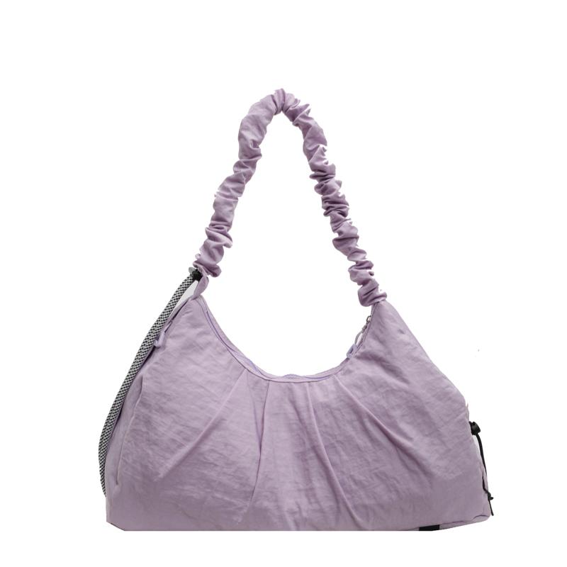 Nyl Solid Color Zipper Large Capacity Simple Hobos Shoulder Bags 2026 High Quality Daily Commute Casual Ccise Crossbody Bags