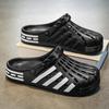 2025 Summer EVA Lightweight Slippers For Men Women Garden Shoes Outdoor Striped Classic Clogs Men's Beach Sandals Casual Shoes