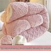 Mling Milk Velvet Coral Fleece All-Season Quilt
