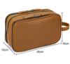 New Designer Men's Stroage Bag For Travel Wash Bags Clutch Bags Men Women Make Up Bags Genuine Leahter Durable Clutches Large