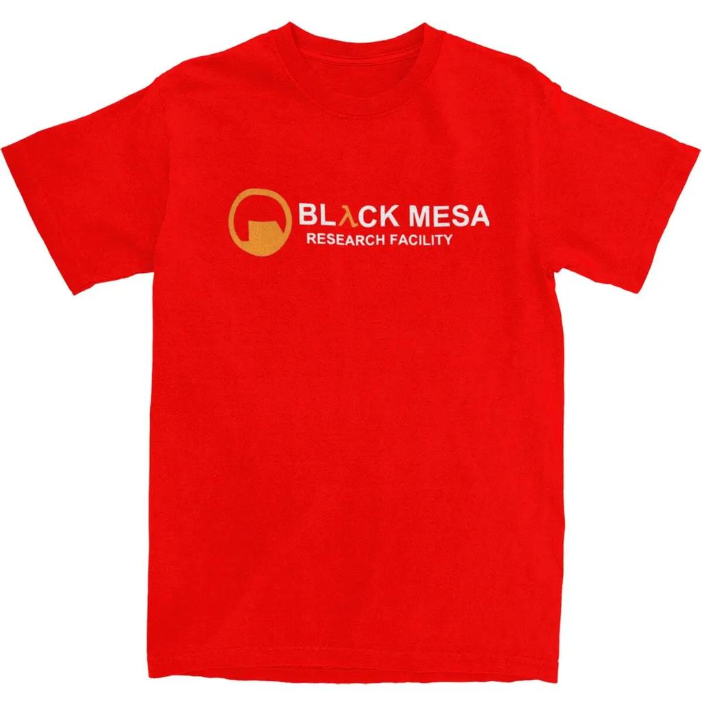 Pánské tričko BLACK MESA Videohry Halfs Lifes Trička Módní Letní Tričko Vintage Vzor Bavlna Topy Nápad na dárek