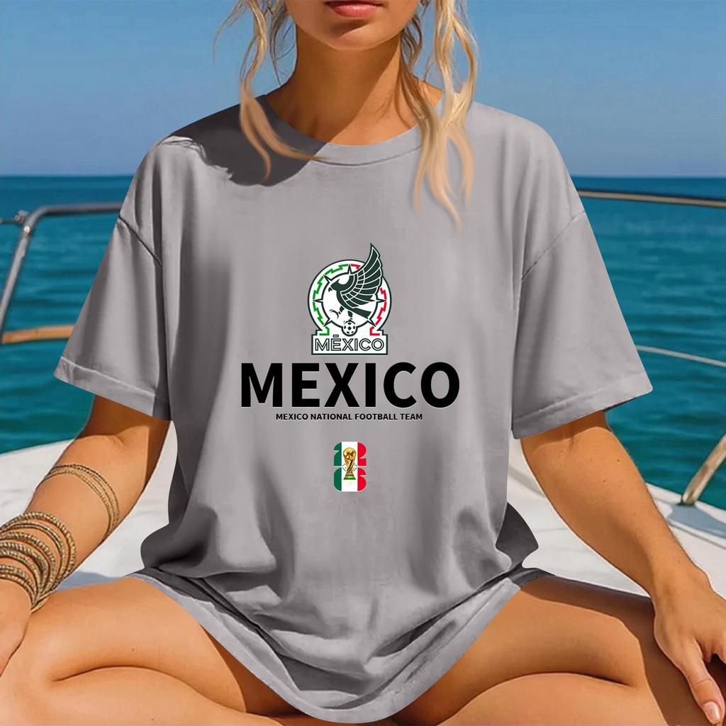 Men's Fashion Casual Printed T-shirt Crewneck Pullover Short Sleeve Top