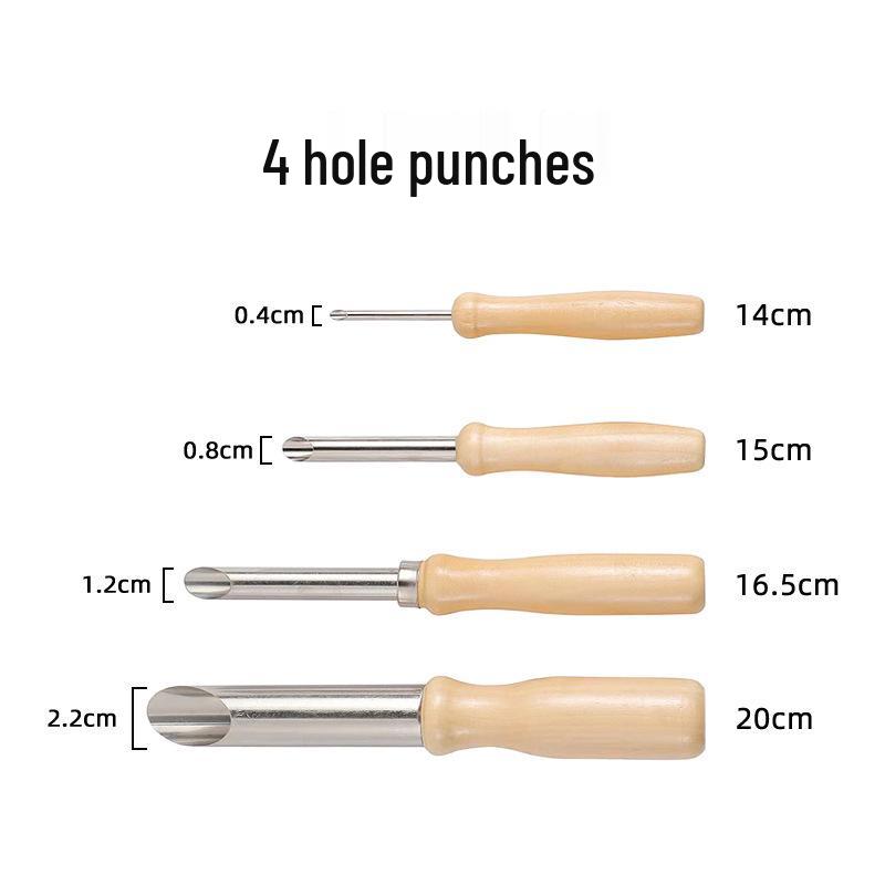 Set de 11 Piezas de Herramientas de Madera para Esculpir y Dar Forma a la Arcilla