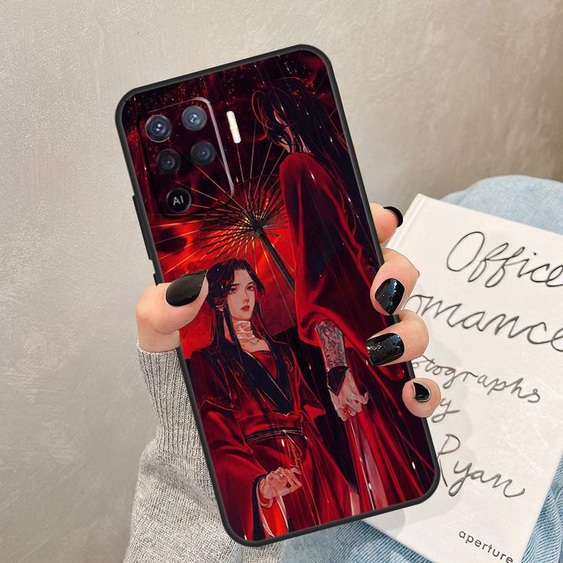 Heaven Official’s Blessing Case For Oppo A54 A74 A94 A17 A57 A77 A76 A16 A96 A18 A60 A80 A40 A38 A58 A78 A98 A15 A5 Pro