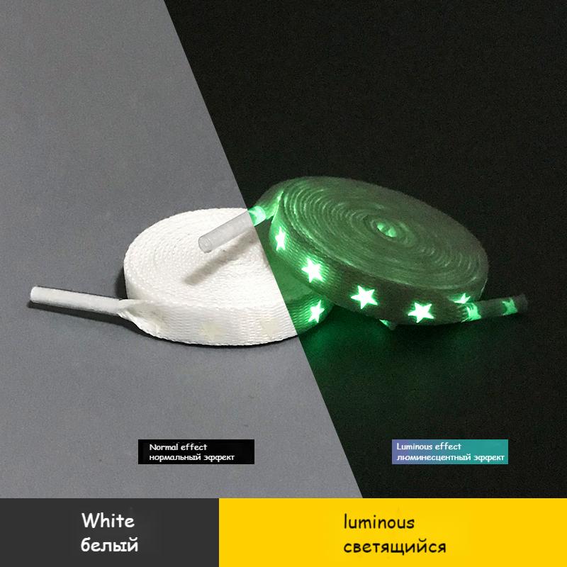 Módní holografické divoké tkaničky ploché tkaničky tenisky pásek na boty oboustranné reflexní zvýraznění luminiscenční tkaničky