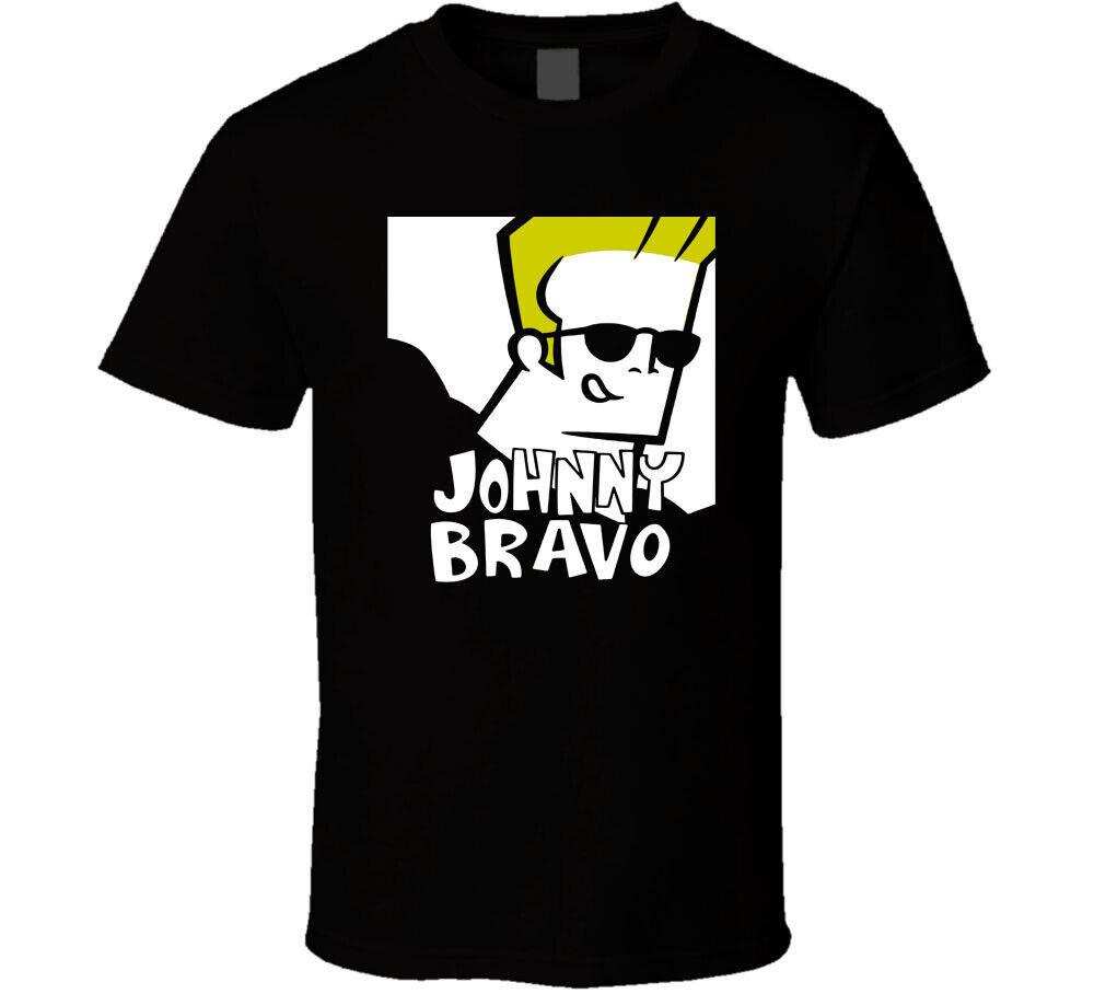 Johnny Bravo Title Logo T-Shirt