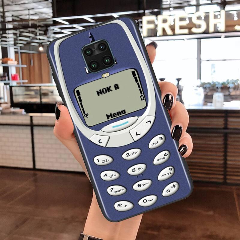 Lustige Kamera Retro Tape für Xiaomi Redmi Note 10 10S 9 9T 9S 9Pro Max 8T 8Pro 8 7 6 5 Pro 5A 4X 4 Weiche Schwarze Handyhülle