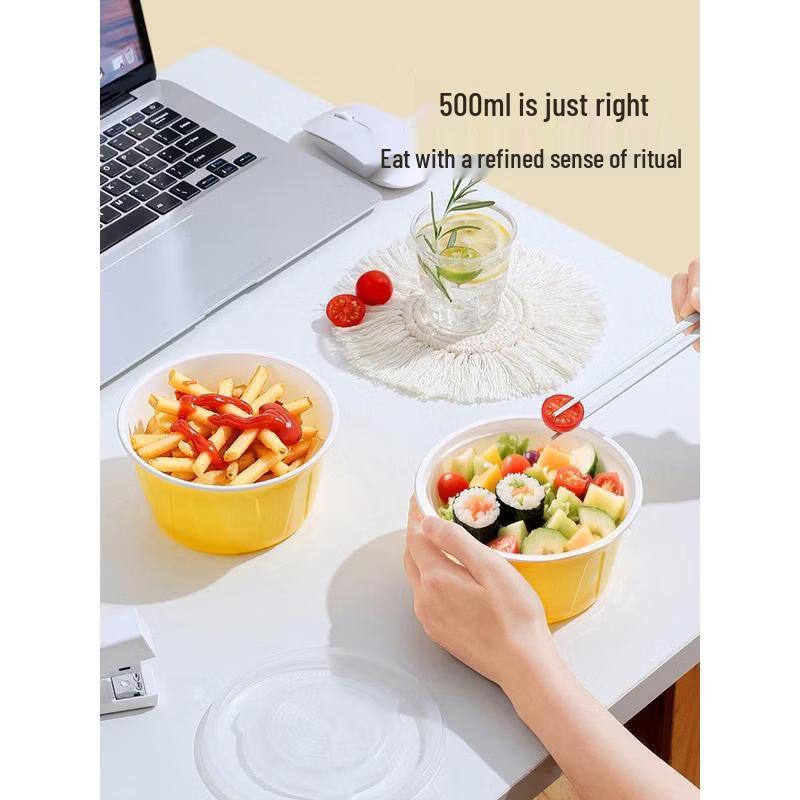 Meiliya Thickened Round Disposable Takeaway Food Boxes