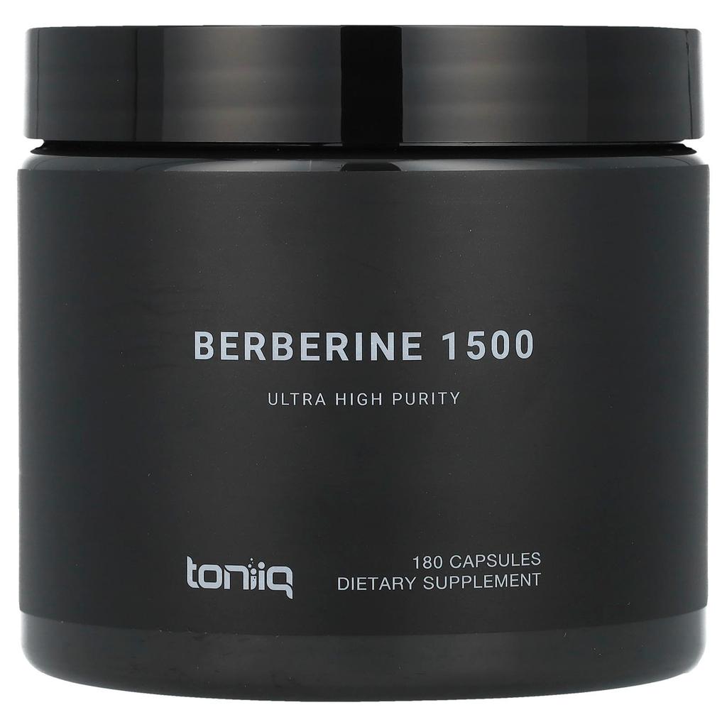 Berberine 1500, 180 Capsules (500 Mg Per Capsule)