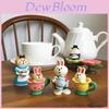 Alice Garden Cat Resin Decorative Figurine With Creative Design For Home Decor