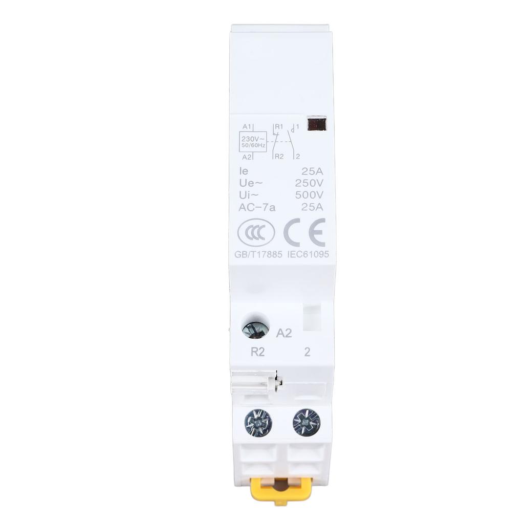 Small Contactor Heat Resistant Multifunctional AC Contactor for Lighting Circuit Control Household Appliances 220V‑250V