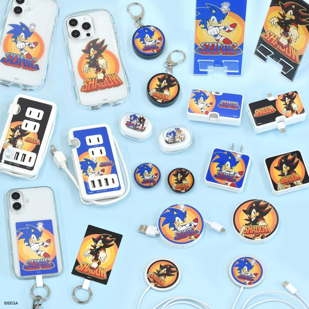 Gourmandies Sonic the Hedgehog Acrylic Smartphone Stand Sonic SS-10A