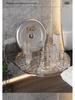 Wall-Mounted Rotating Bathroom Toothbrush & Mouthwash Cup Holder - Punch-Free Storage Solution