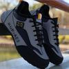 Brand 2025 Men's Waterproof Leather Sneakers - Versatile Casual Travel Shoes for Spring and Autumn