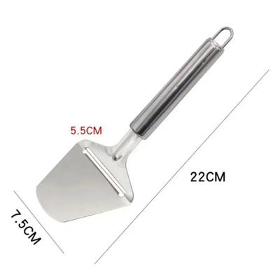 Mirror Polished Cheese Slicer - Stainless Steel Cake Shovel,Butter Scraper,Cheese Planer,Sharp Easy-to-use,Preferred Material