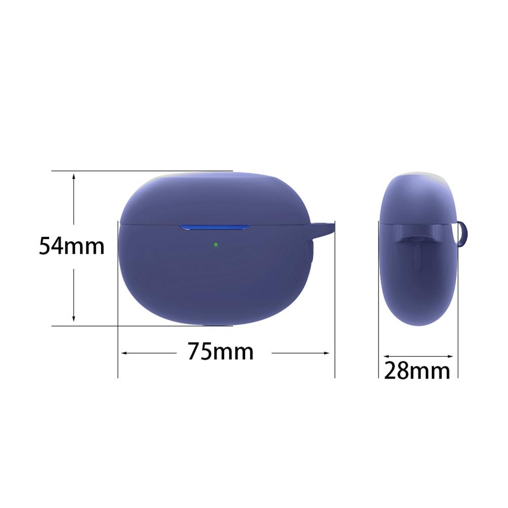 Wireless Earphones Silicone Case Cover for Realme Buds Air3 Earphone Case with Carabiner Earbuds Accessories