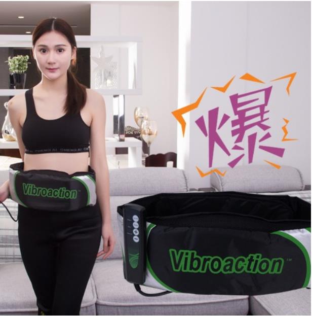 

Electric Massage Belt Fat Burning Oscillate Slimming Belt Vibration Vibrating Motor Massage Leg Belt Slim Waist Shaper With US Plug зелений