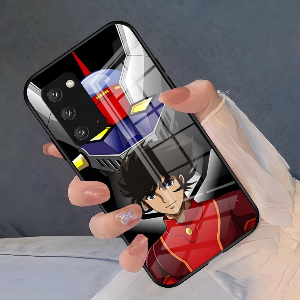 Anime M-Mazinger Z Phone Case For Samsung S26 S25 Plus S20 S20 Plus S22 Ultra S23 FE S21 Plus S21 Ultra Glass Cover