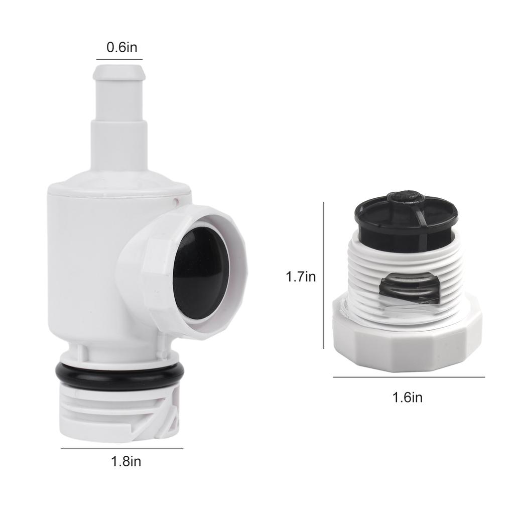 Reliable UWF Quick Disconnect & Pressure Relief Valve 91009002, Sturdy ABS Plastic, Compatible with F3/F5/F5T Models