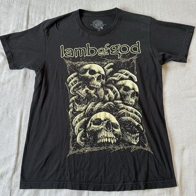 Lamb of God Oficial Ashes of The Wake Mărime L Tricou Unisex Bandă Rock Metal Greu