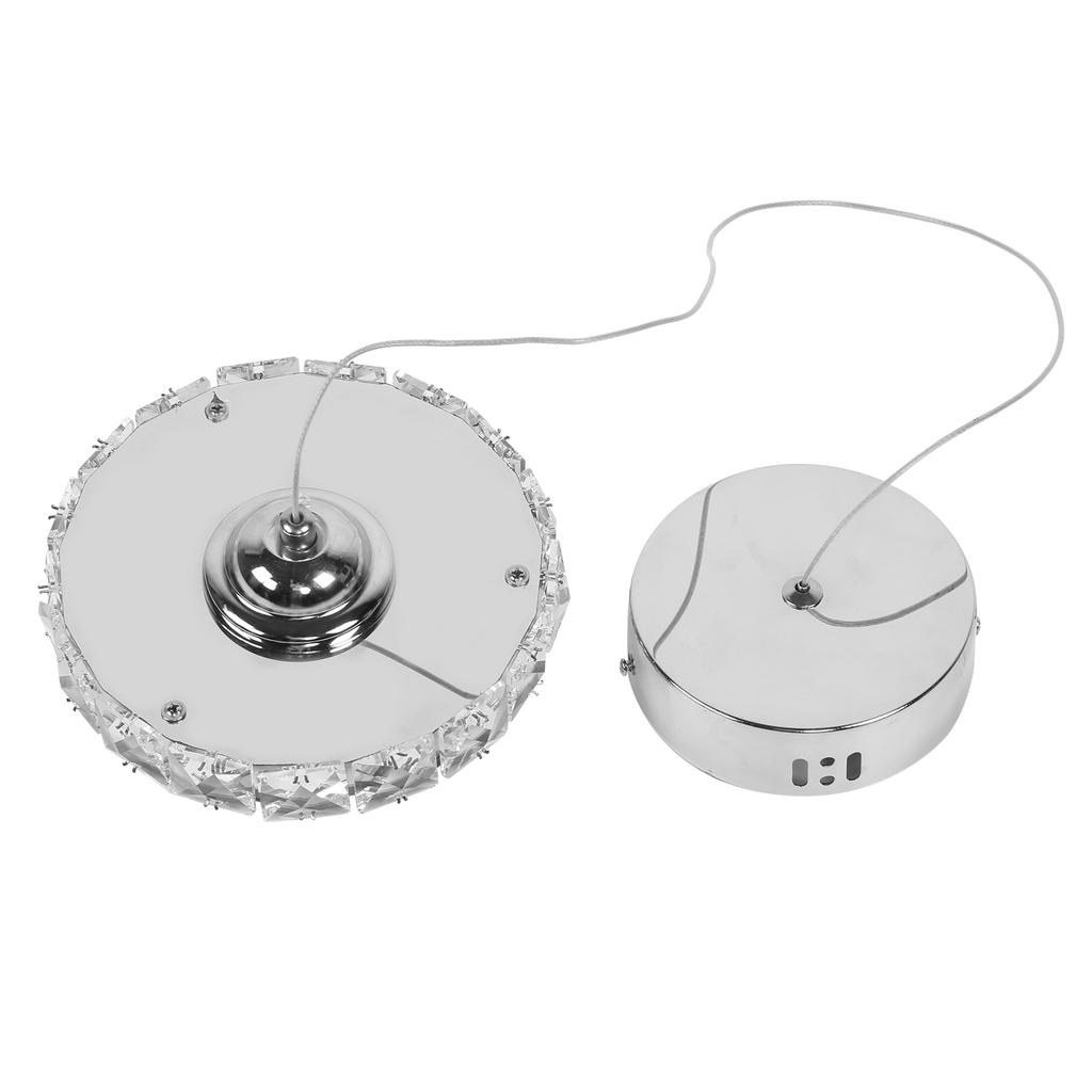 Crystal Chandelier Hanging Lamp Pendant Lamp for Dining Room Kitchen 12W White Light 85-265V