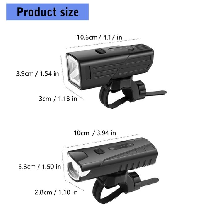 Bright LED Bicycles Headlight Bikes Front Light Waterproof Bike Light Powerful Bicycles Front Headlight 5 Lighting Modes
