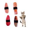 Simulation Catnip Toy Sushi Shape Cat Chew Toy Cute Cat Molar Toy  For Pet Teeth Grinding