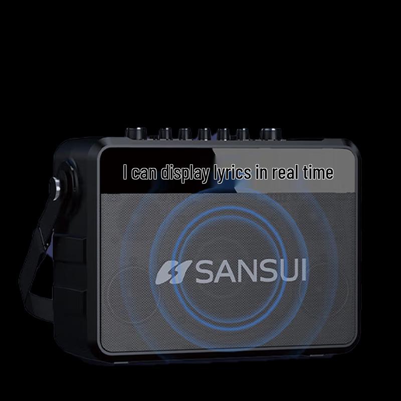 

Sansui G11Pro Portable Outdoor K-song Speaker