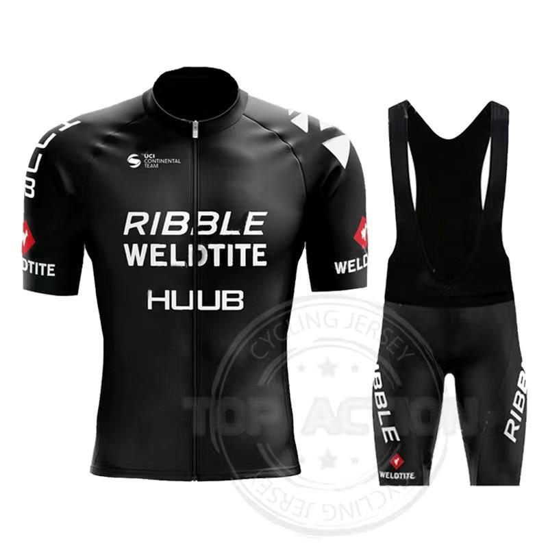 

Short-sleeved Cycling Clothing Road Bicycle Breathable Quick-drying Outdoor Mountain Bike Set M
