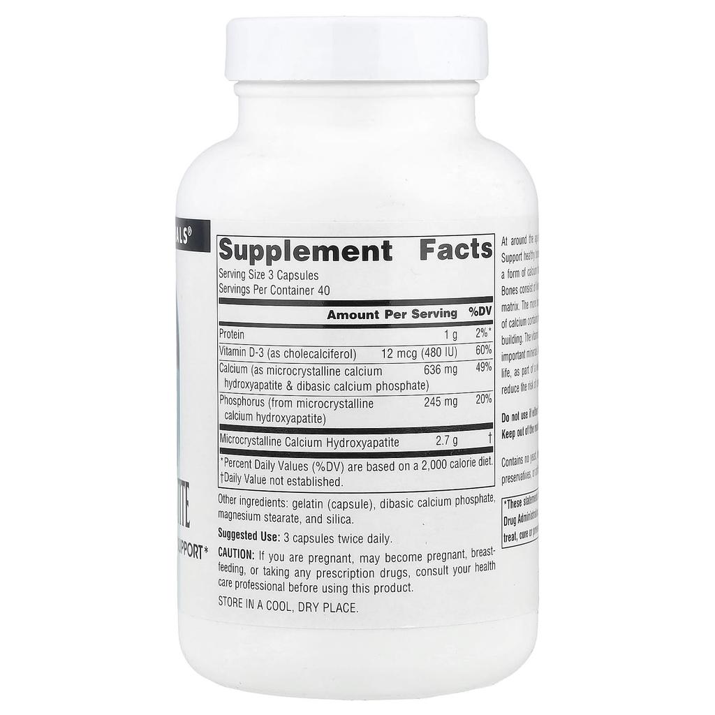 Calcium Hydroxyapatite, 120 Capsules