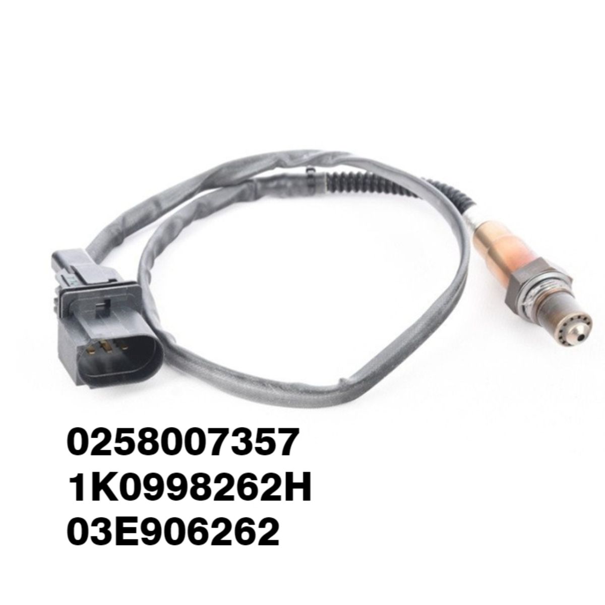 

Suitable for volkswagen oxygen sensor 0258007357; 1k0998262h, 03e906262