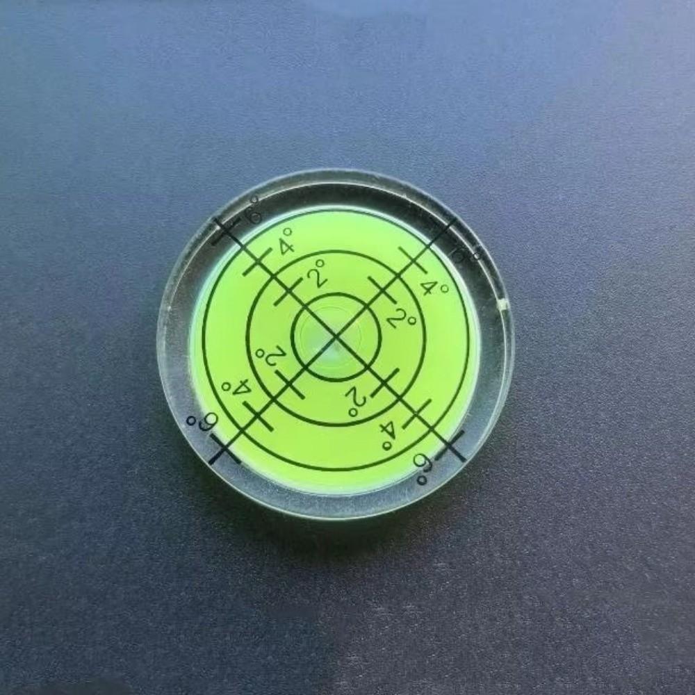 20°-30° Accuracy Spirit Bubble Level 32mm Size Circular Measuring Meter  For Measuring Purposes