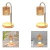 Lampe chauffante pour bougie Chauffe-cire Chauffage Chaleur Polyvalent Dimmable Électrique avec Variateur pour Pendaison de crémaillère Maman