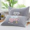 Eight-Layer Gauze Cotton Pillowcase Pair, Soft, Thick, All-Season Comfort for Home Use