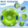 Thickened PVC Inflatable Sled Wear-resistant Snow Sledding Tube Snow Skiing Ring  Snow Sports
