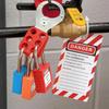 Six Hole Steel Lockout Tagout Hasp Steel Hook Safety Hasp Lockout  Lock Out Tag Out