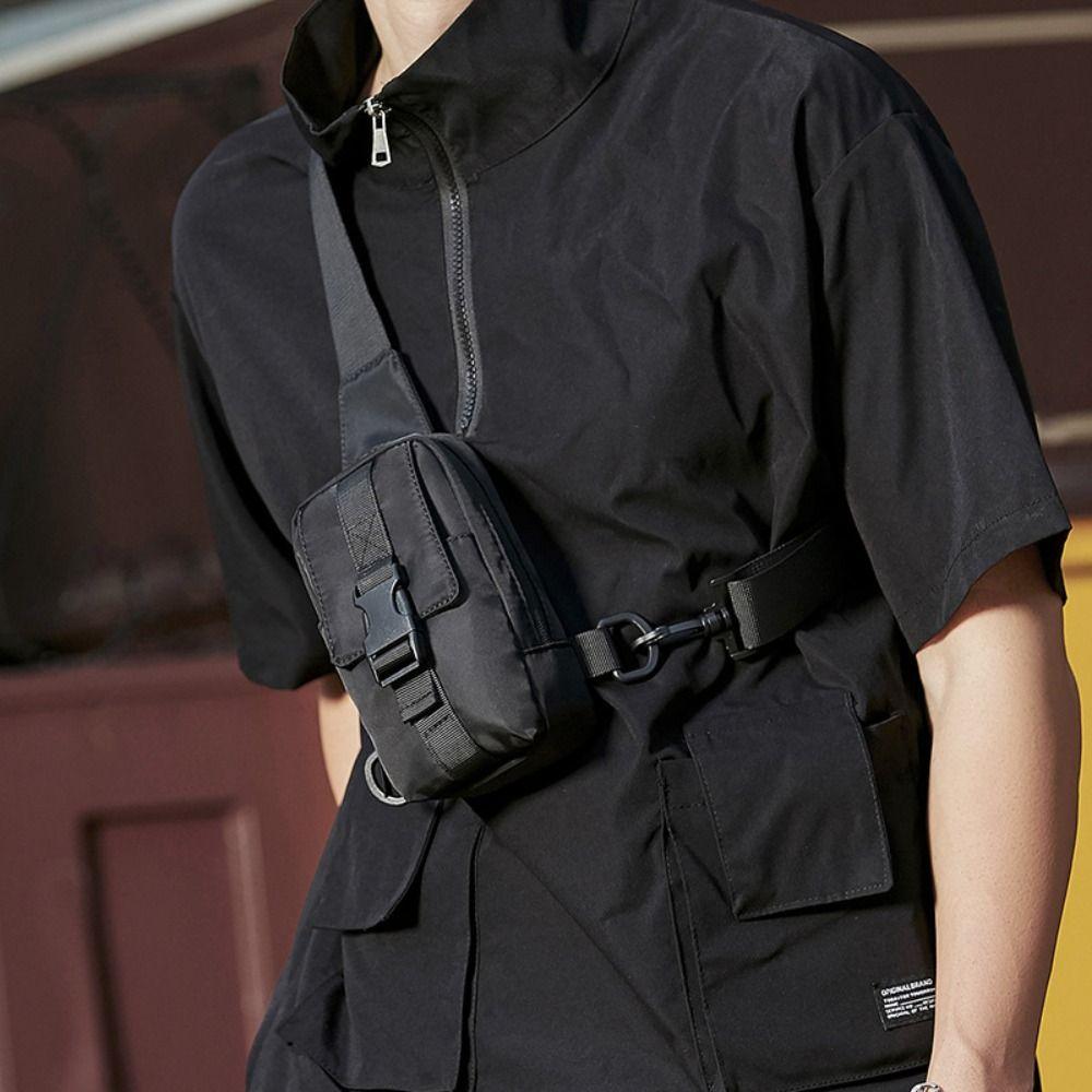 Pochette de taille Sac d'épaule d'extérieur Sacs bandoulière Sac bandoulière poitrine Sac de sport Sac poitrine homme Femme Homme