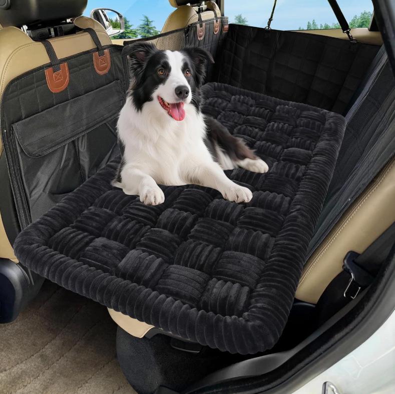 Plush Non-Slip Car Backseat Pet Cushion and Sofa Pad