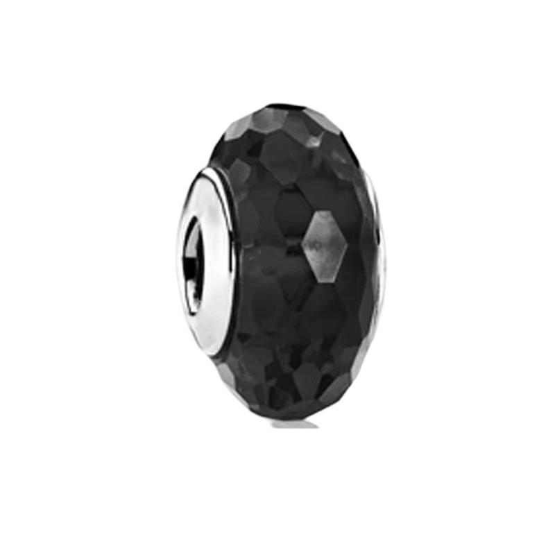 Sparking Murano Glass Charm Beads Dangle Original Snake Fit Copper Bracelet Necklace Beads For Diy Jewelry Women Gift