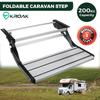 Aluminium Steel Manual Caravan RV Camper Motorhome  High-strength Carbon Steel New Single/Double Pull Out Step