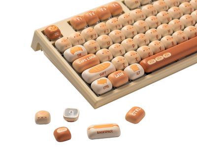 Bun Wonderland Keycap Set MOG Profil PBT Färgsublimerad Keycap 138 Tangenter [Akko]